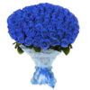 Фото товара 101 синяя роза (крашеная) в Ужгороде