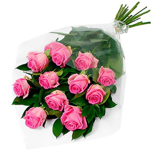 Фото товара 11 троянд "Аква" в Ужгороде
