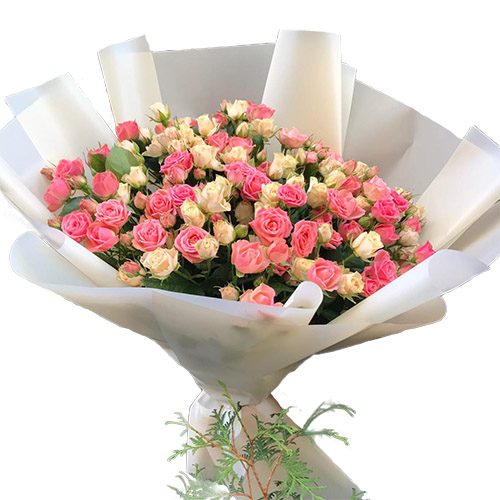 Фото товара 33 кустовые розы в Ужгороде