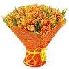 Фото товара 75 жёлтых тюльпанов "Сияние золота" в Ужгороде