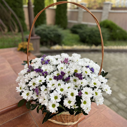 Фото товара Корзина «Поляна воспоминаний» в Ужгороде