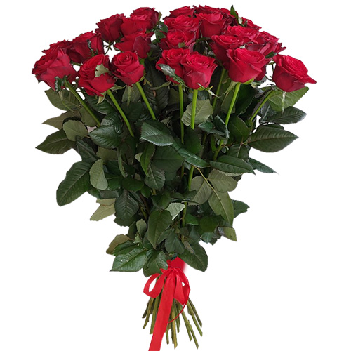 Фото товара 21 красная роза в Ужгороде
