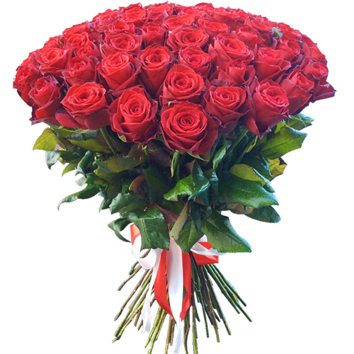 Фото товара 51 червона троянда в Ужгороде