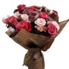 Фото товара Микс розовой розы и альстромерии в Ужгороде