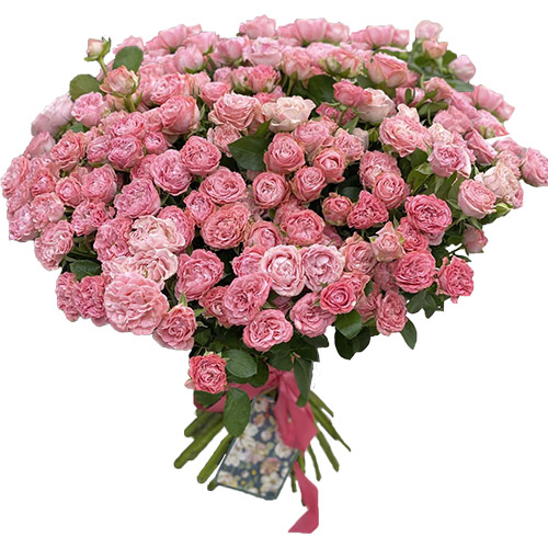 Фото товара 33 кустовые пионовидные розы в Ужгороде